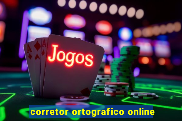 corretor ortografico online